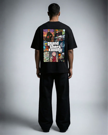 GRAND THEFT KONOHA OVERSIZED SHIRT
