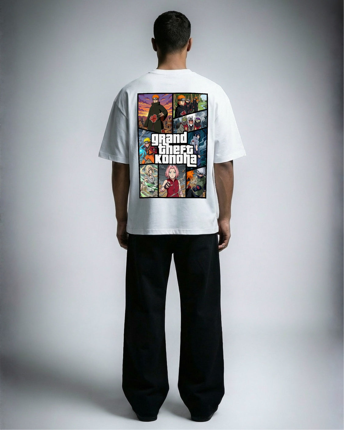 GRAND THEFT KONOHA OVERSIZED SHIRT
