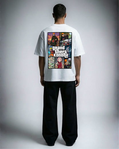 GRAND THEFT KONOHA OVERSIZED SHIRT