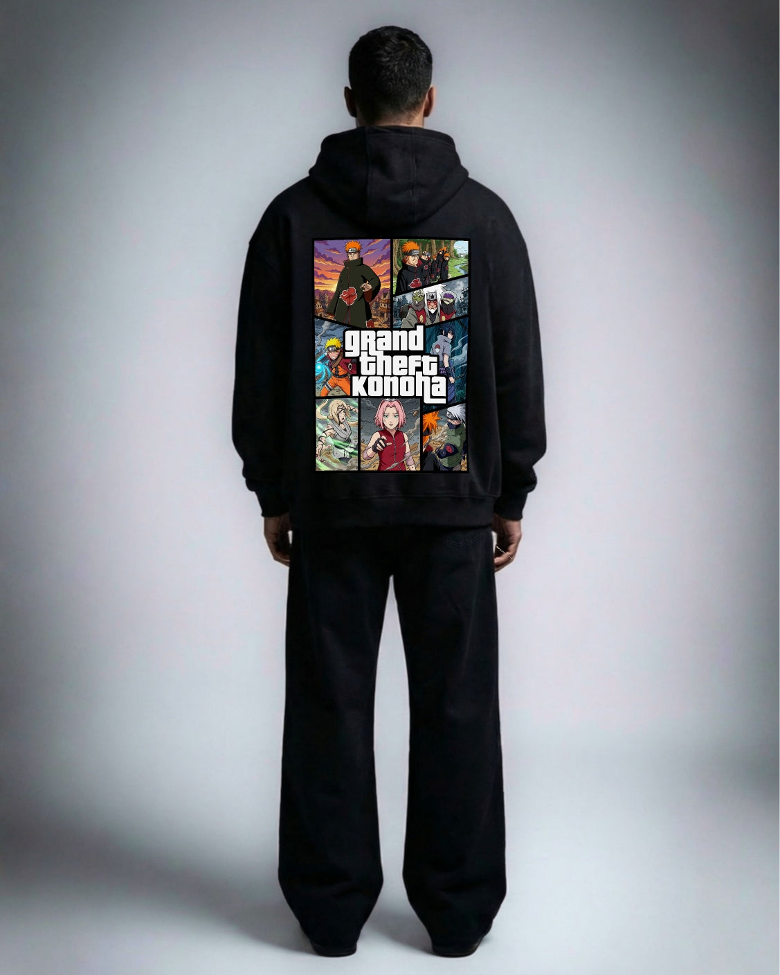 GRAND THEFT KONOHA OVERSIZED HOODIE