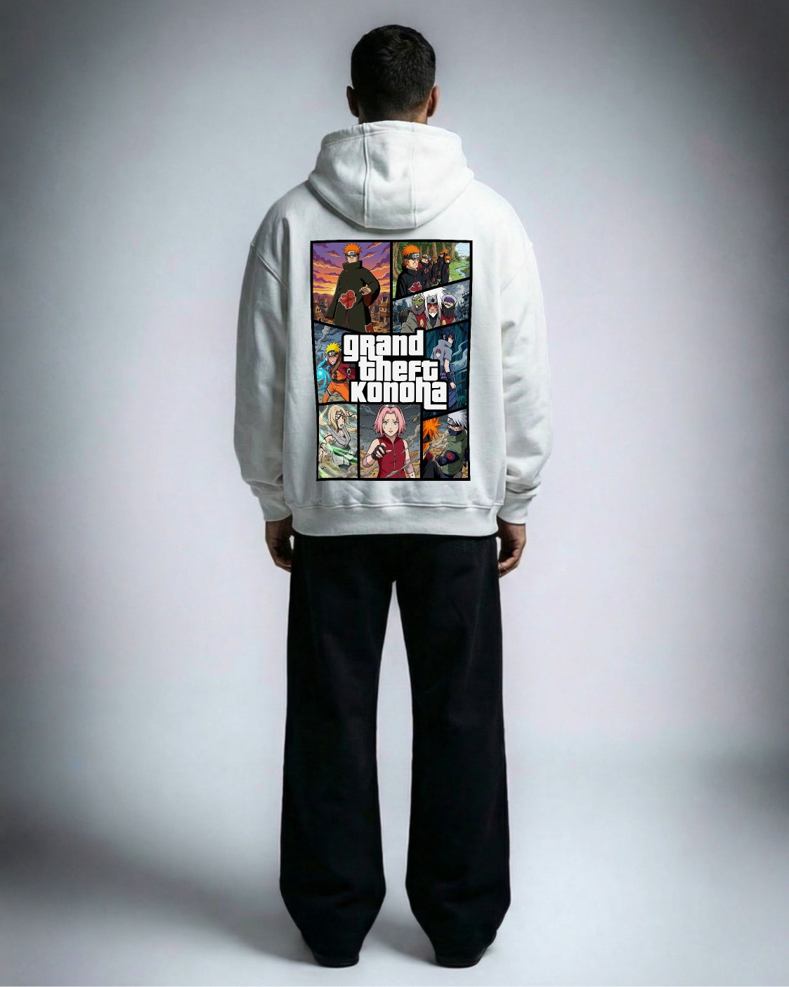 GRAND THEFT KONOHA OVERSIZED HOODIE