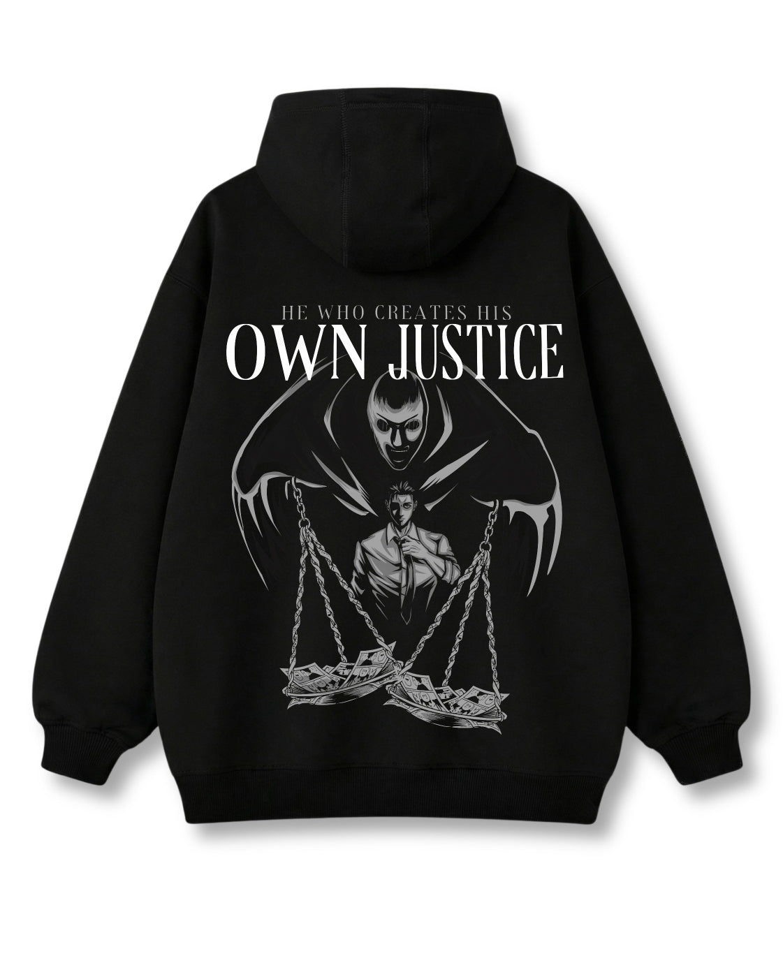 OWN JUSTICE OVERSIZED HOODIE