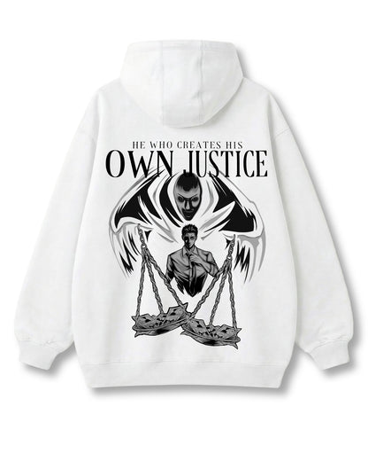 OWN JUSTICE OVERSIZED HOODIE
