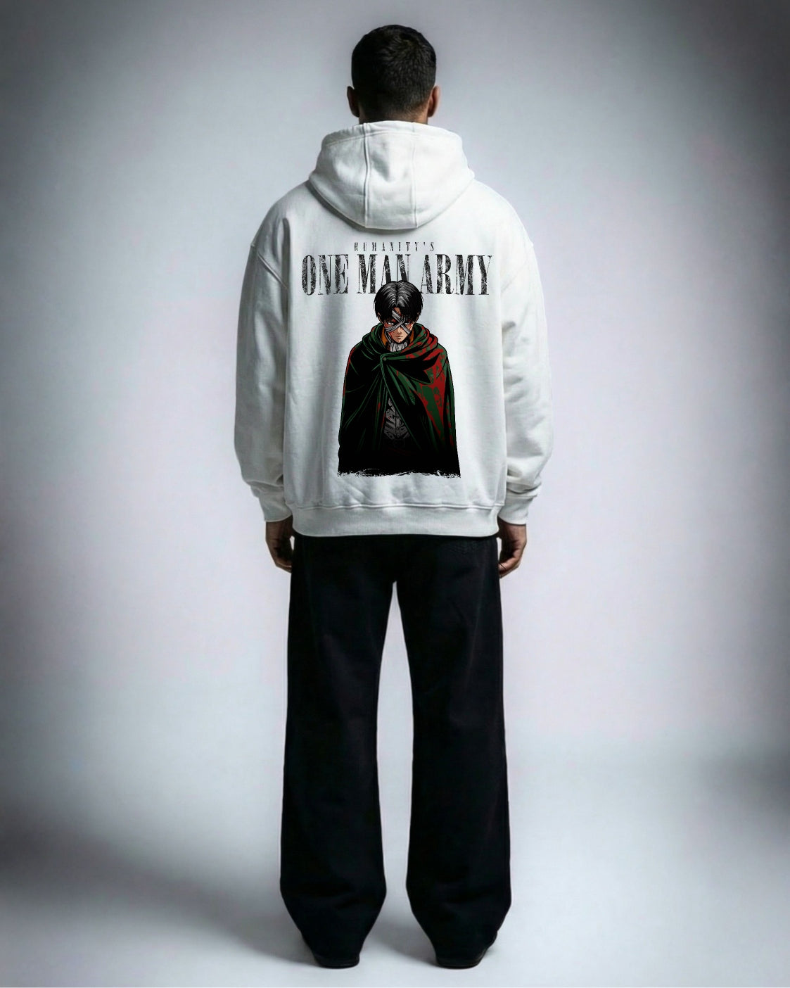 ONE MAN ARMY OVERSIZED HOODIE