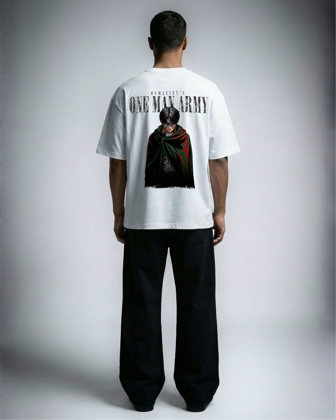 ONE MAN ARMY OVERSIZED SHIRT