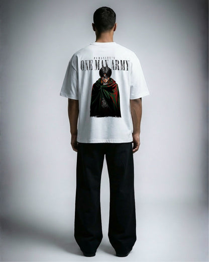 ONE MAN ARMY OVERSIZED SHIRT