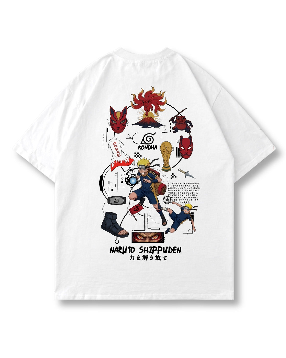WORLD CUP X SHINOBI OVERSIZED SHIRT