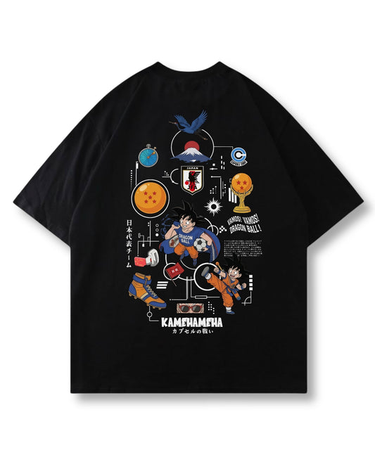 WORLD CUP X SAIYAN OVERSIZED SHIRT