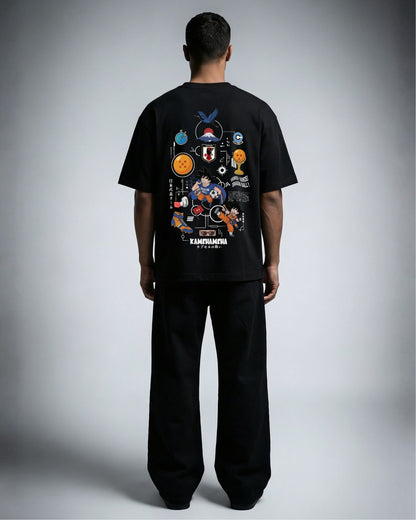WORLD CUP X SAIYAN OVERSIZED SHIRT