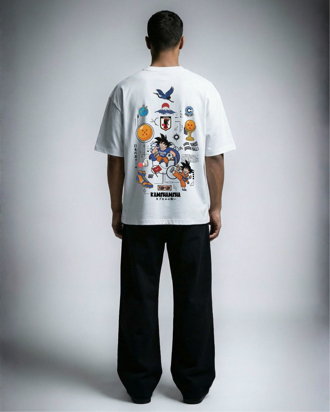 WORLD CUP X SAIYAN OVERSIZED SHIRT