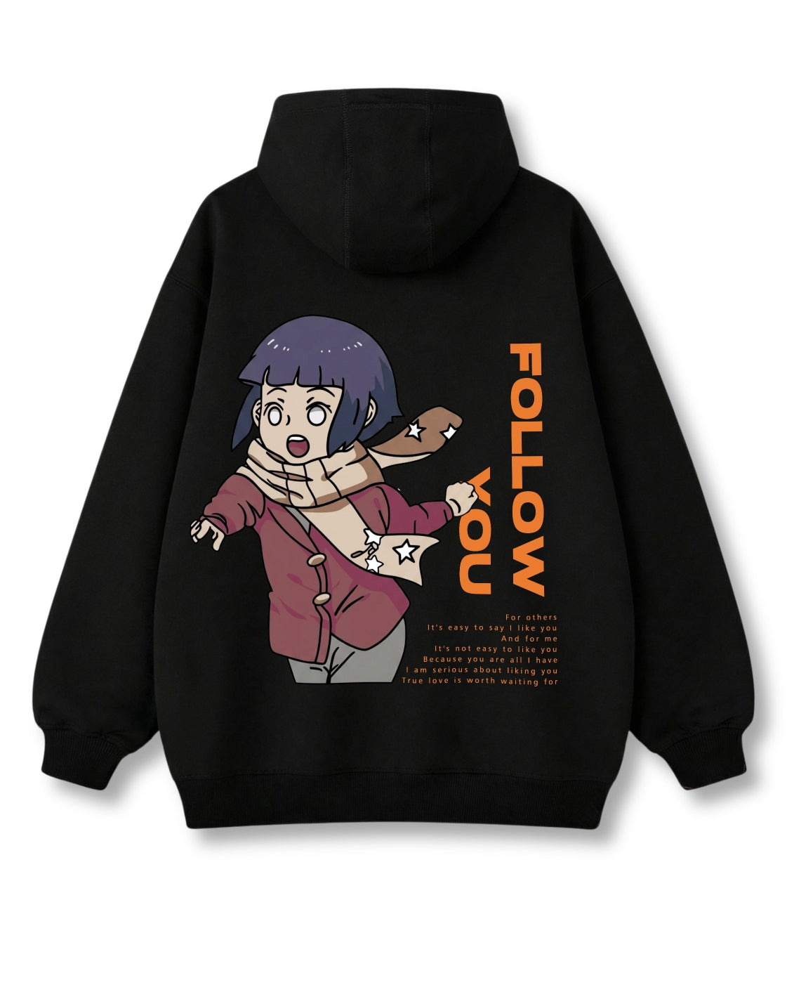 FOLLOW YOU OVERSIZED HOODIE