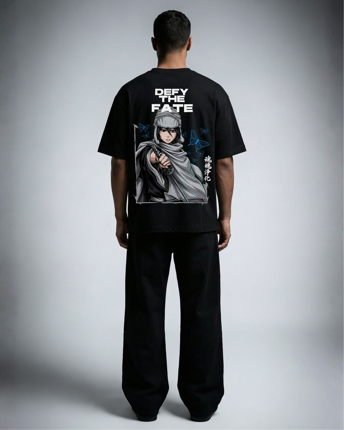 DEFY THE FATE OVERSIZED SHIRT