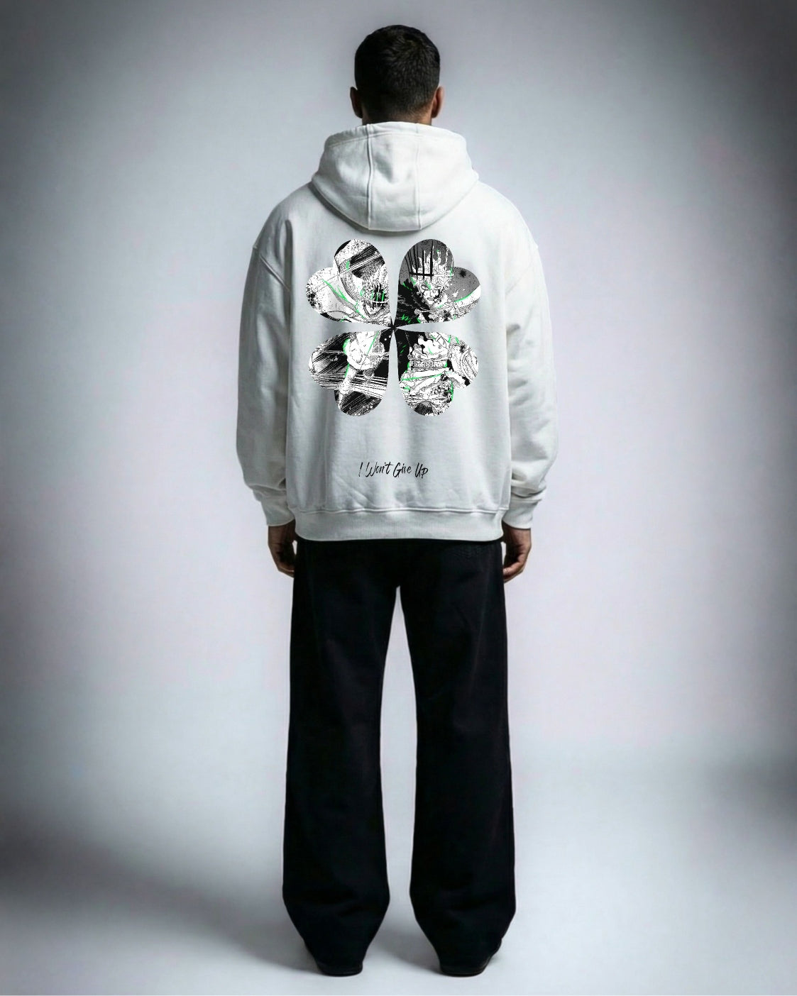 FOUR-LEAF GRIMOIRE OVERSIZED HOODIE