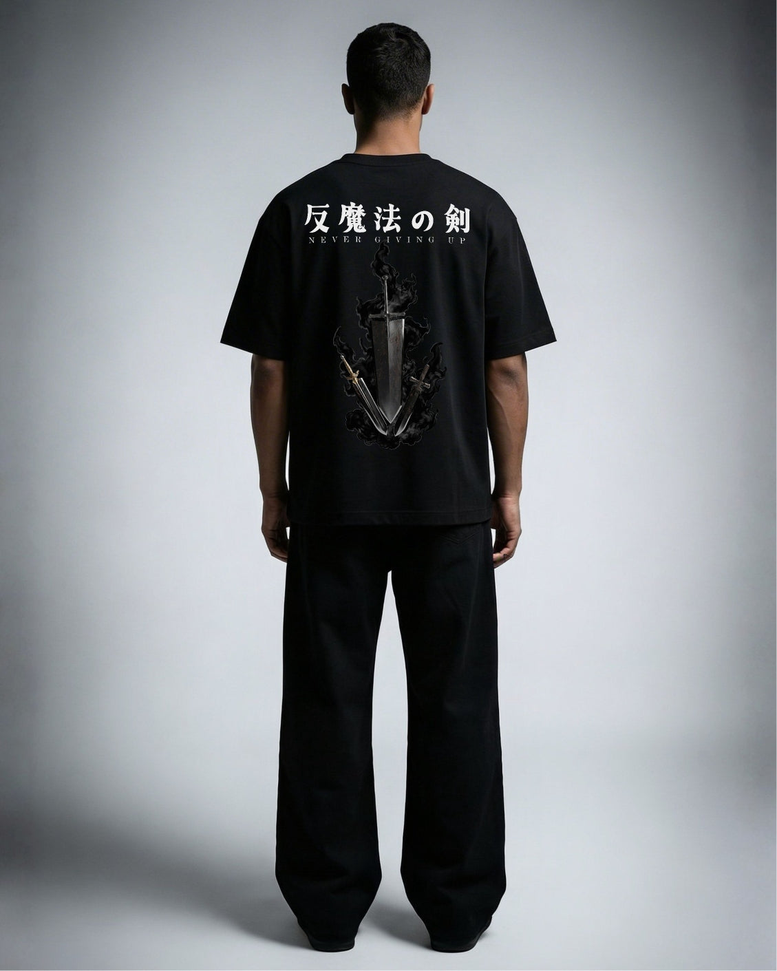ANTI MAGIC SWORD OVERSIZED SHIRT