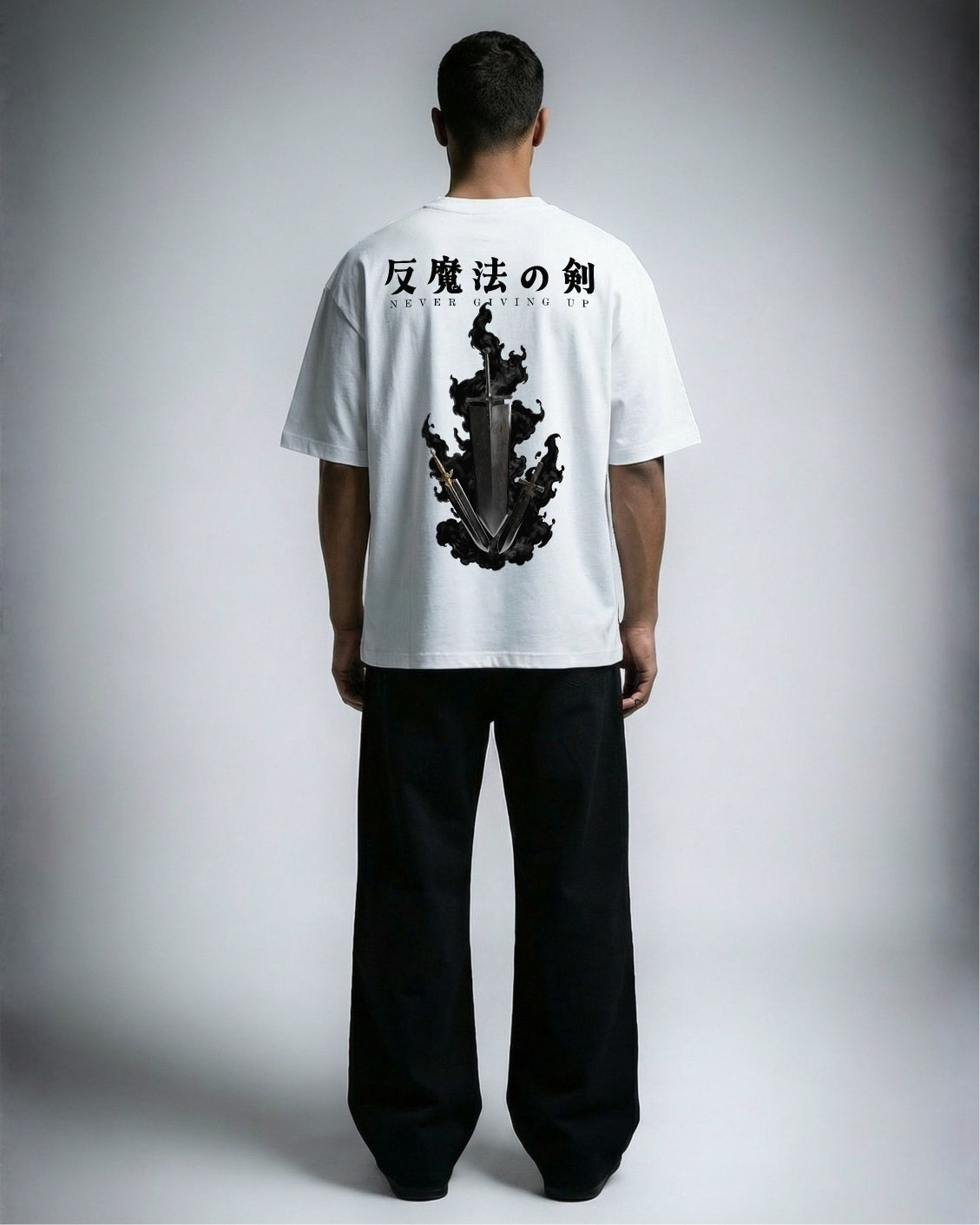 ANTI MAGIC SWORD OVERSIZED SHIRT