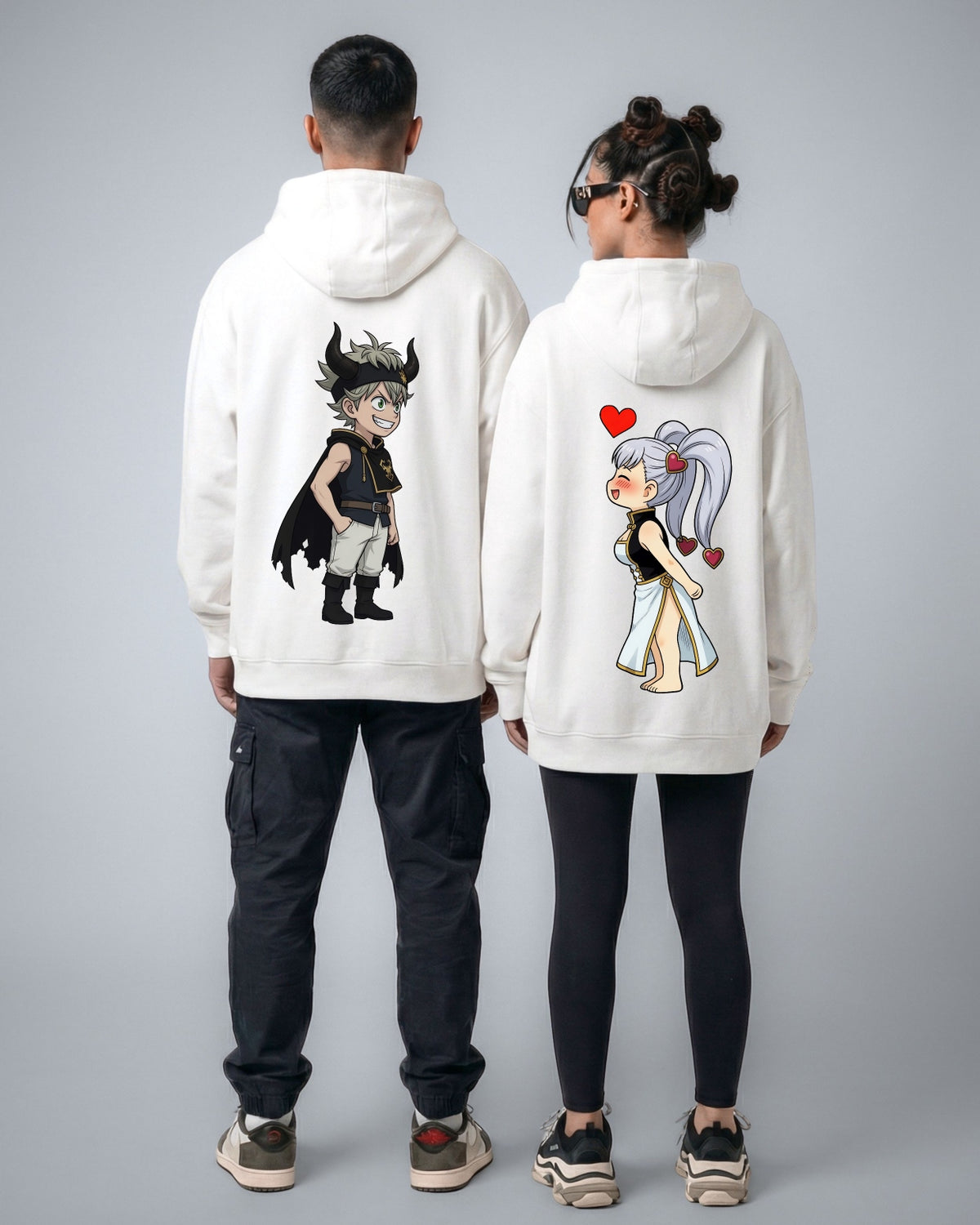 BLACK BULLS COUPLE HOODIE