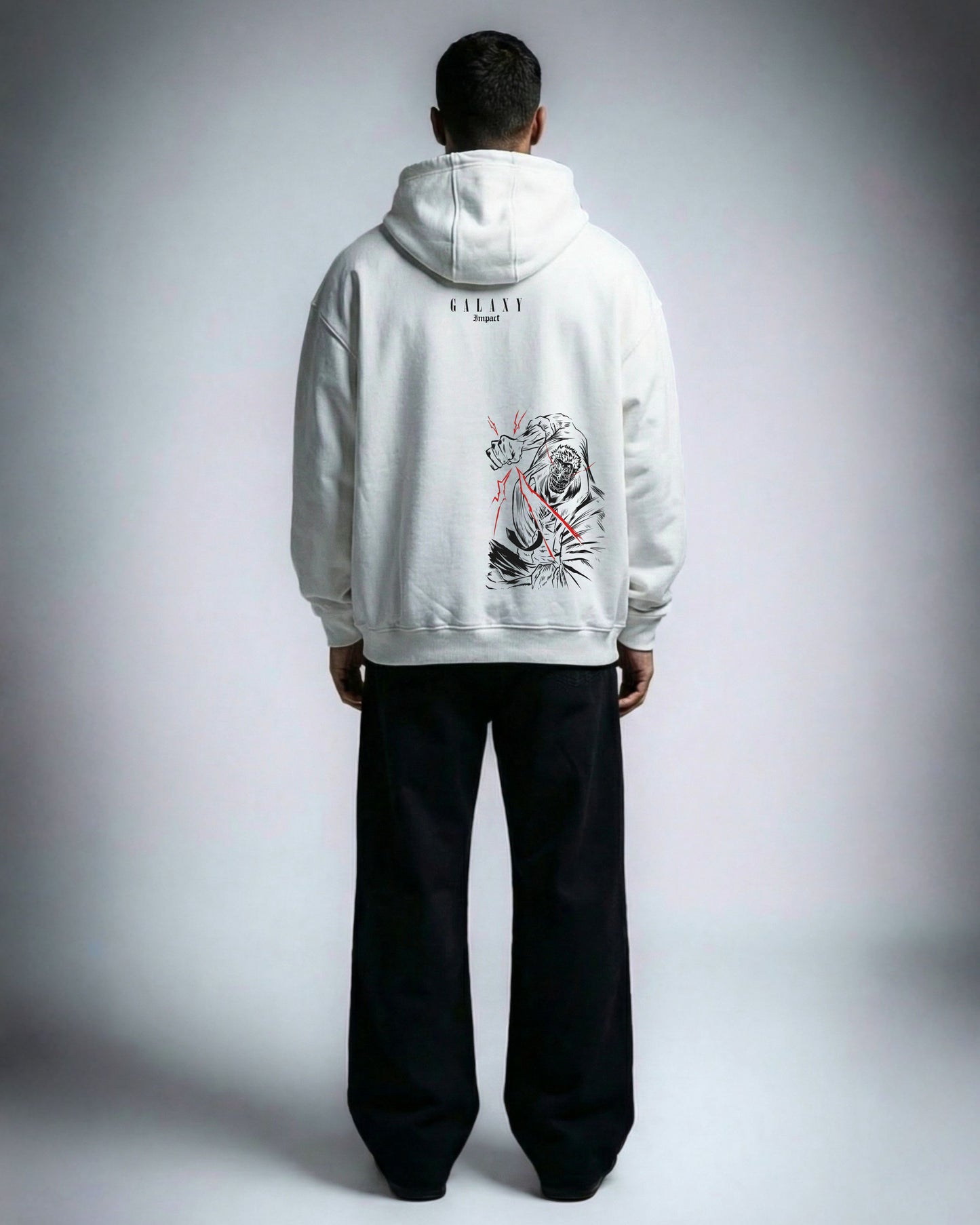 GALAXY IMPACT OVERSIZED HOODIE