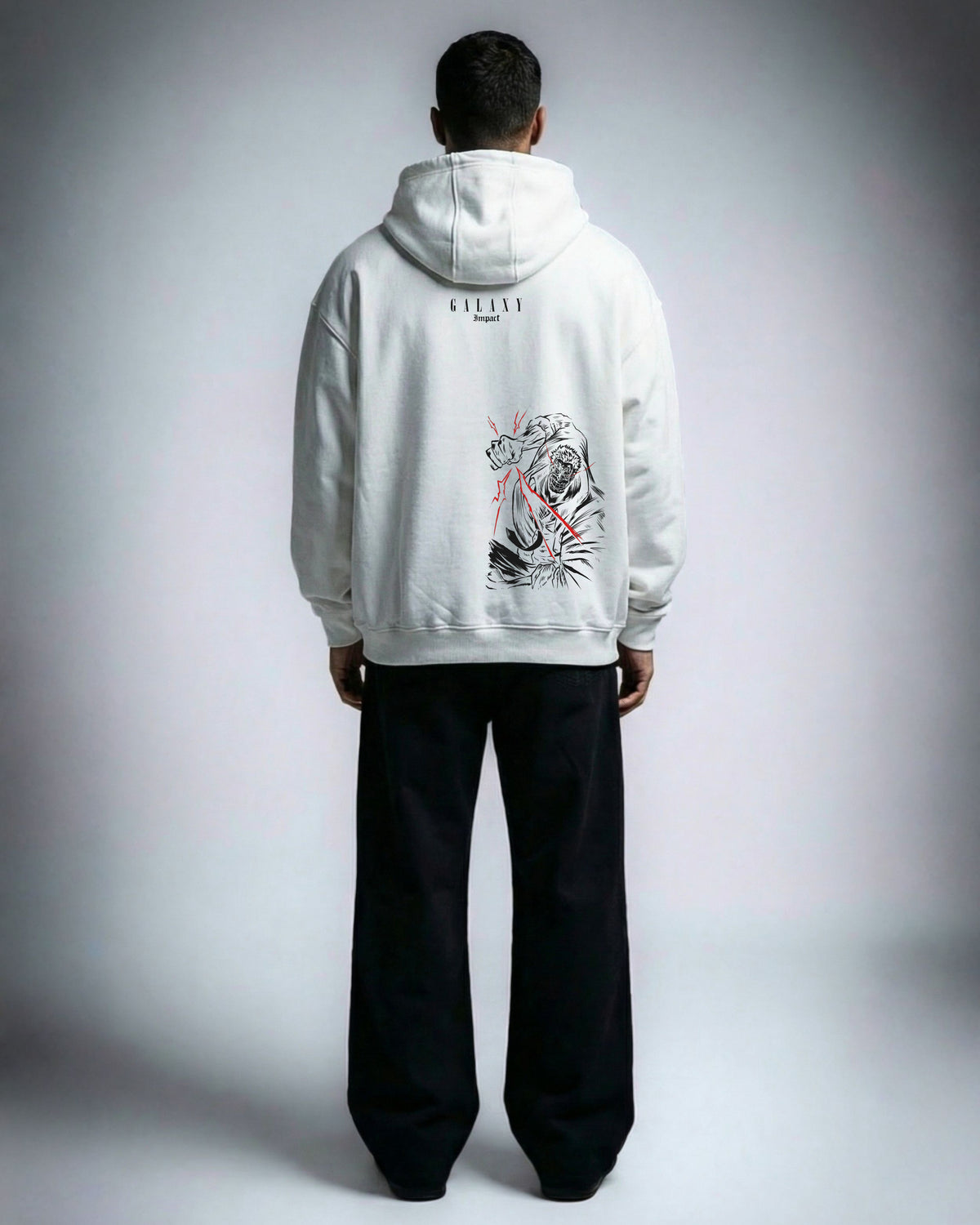 GALAXY IMPACT OVERSIZED HOODIE
