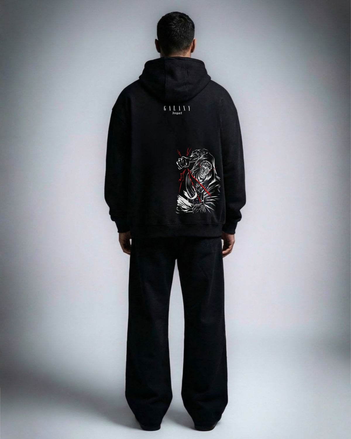 GALAXY IMPACT OVERSIZED HOODIE