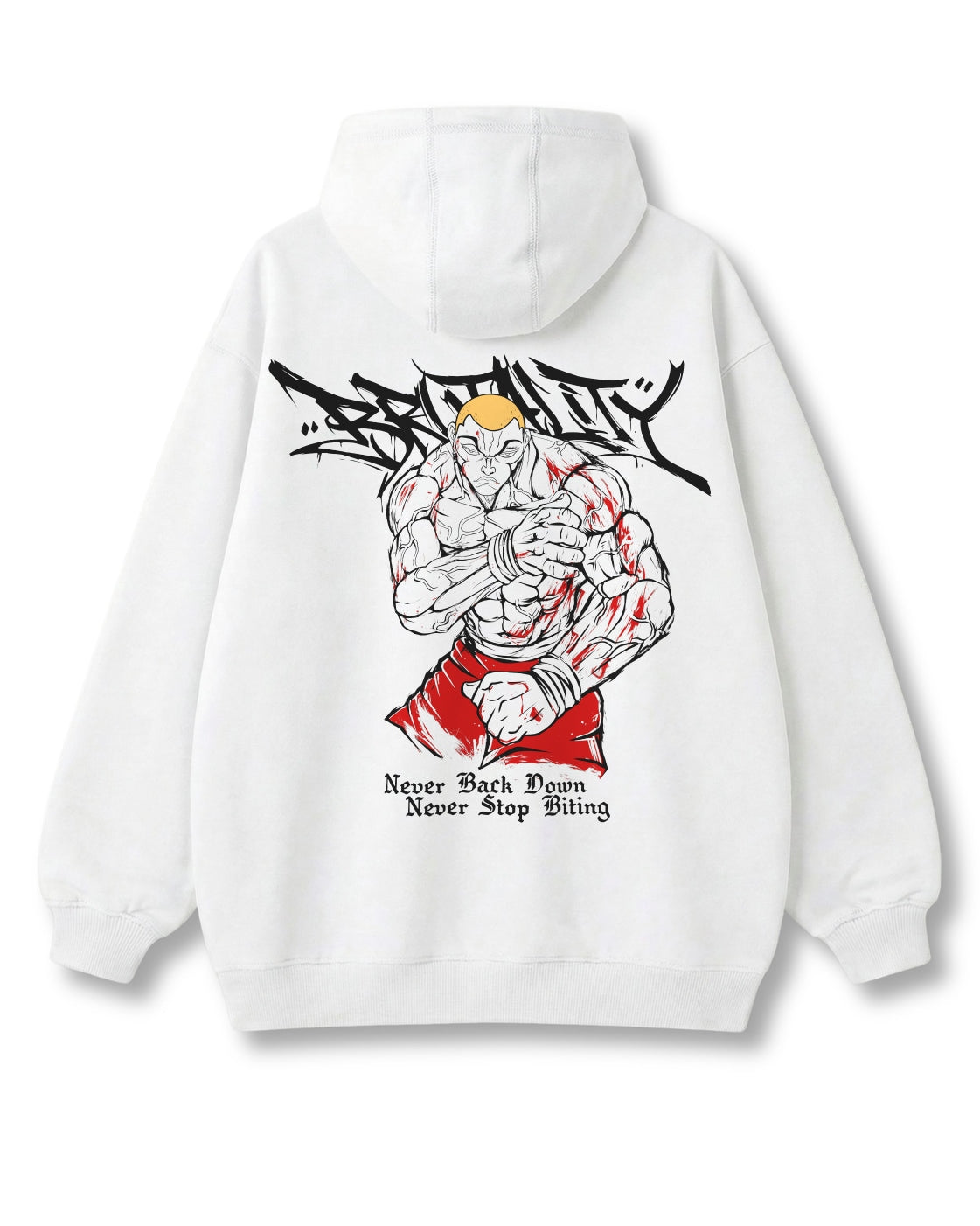 BRUTALITY OVERSIZED HOODIE