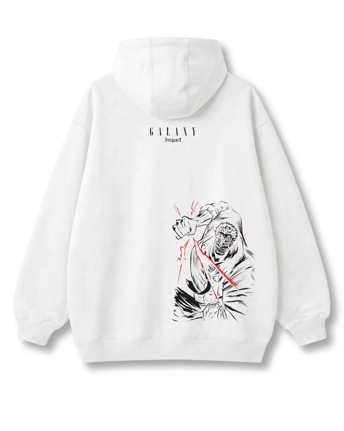 GALAXY IMPACT OVERSIZED HOODIE