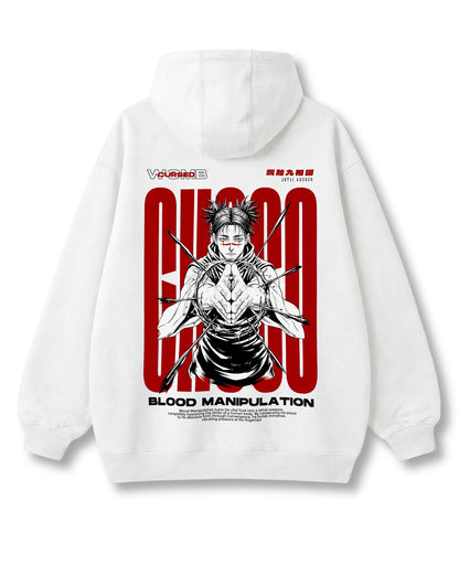 BLOOD MANIPULATION OVERSIZED HOODIE