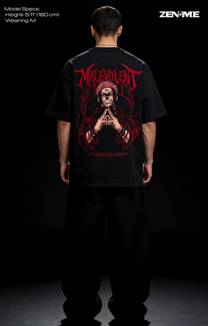 "MALEVOLENT" OVERSIZED SHIRT