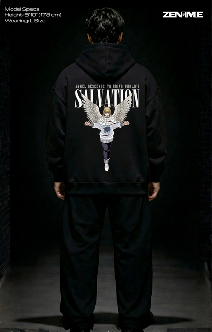"SALVATION" OVERSIZED HOODIE
