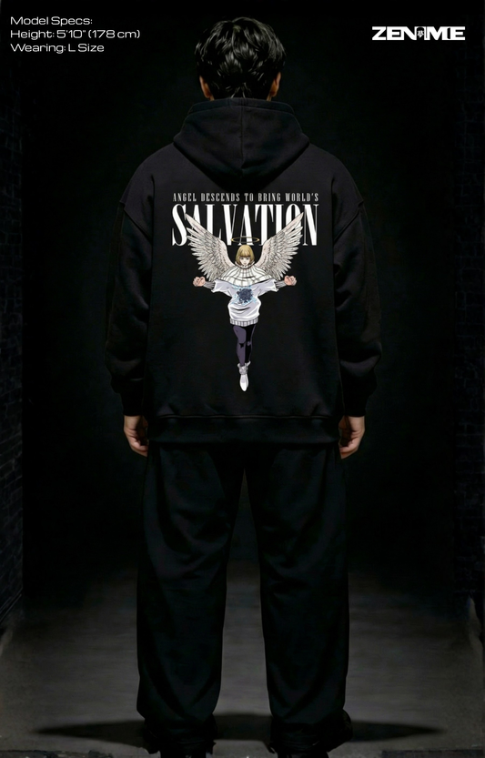 "SALVATION" OVERSIZED HOODIE