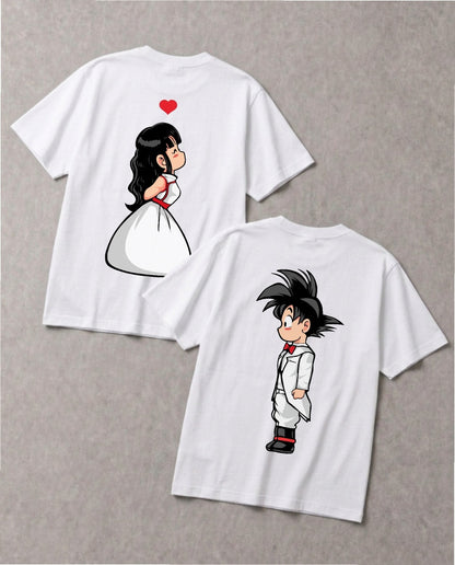 SAIYAN WEDDING COUPLE SHIRT