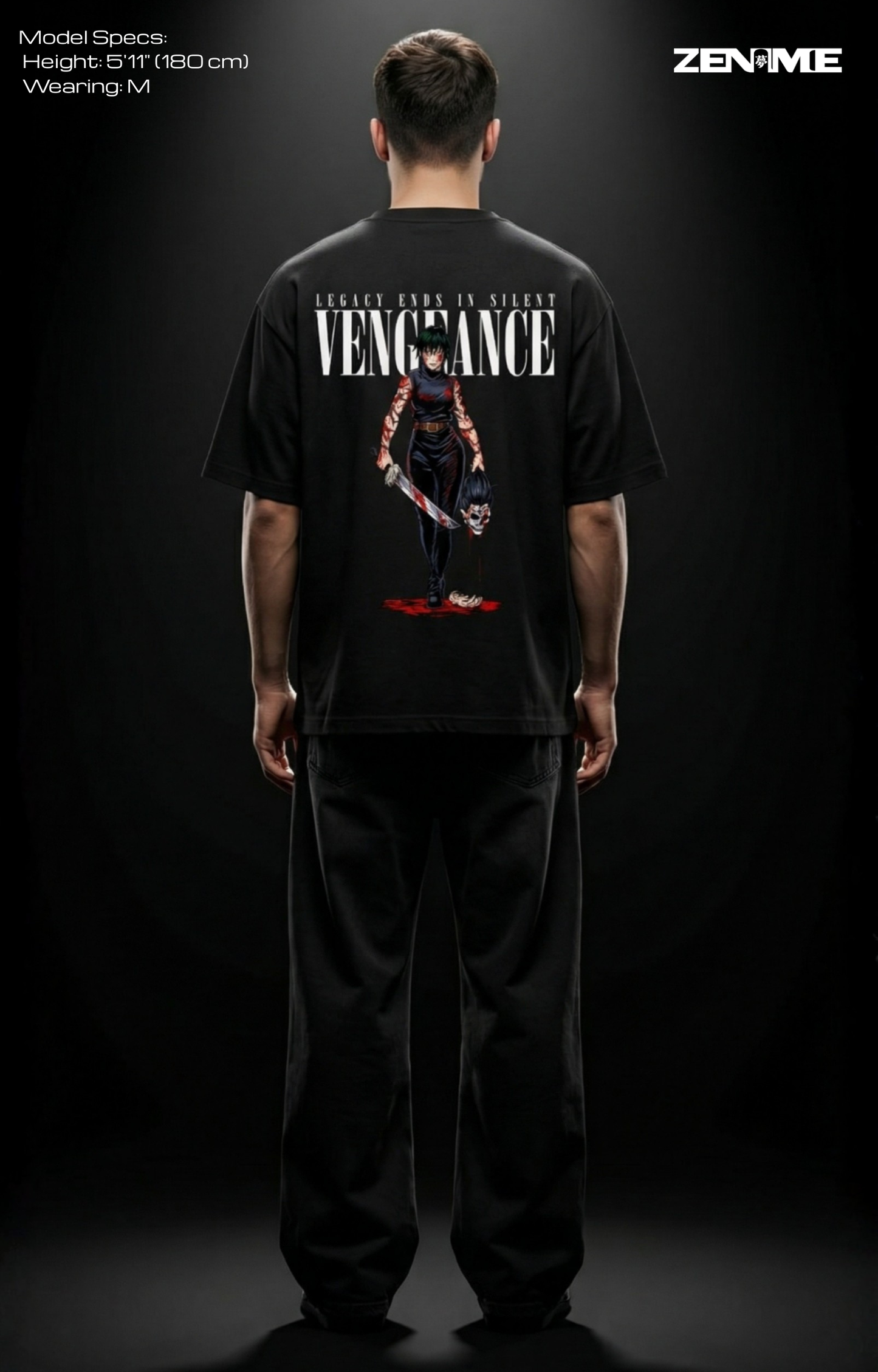 "VENGEANCE" OVERSIZED SHIRT
