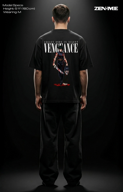 "VENGEANCE" OVERSIZED SHIRT